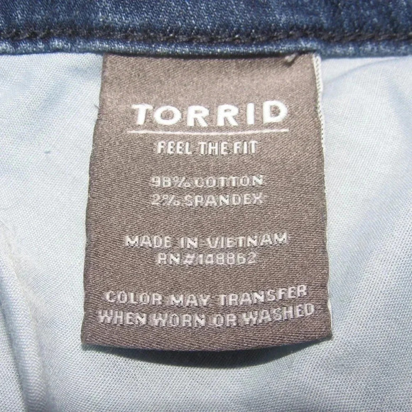 TORRID Boyfriend Straight Vintage Stretch Plus Size Jeans Size 20S - Picture 6 of 6